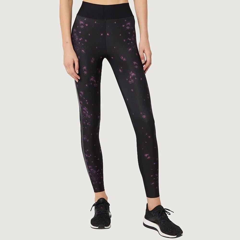 Sweaty Betty Full Length Running Leggings Size M Small Black Daisy